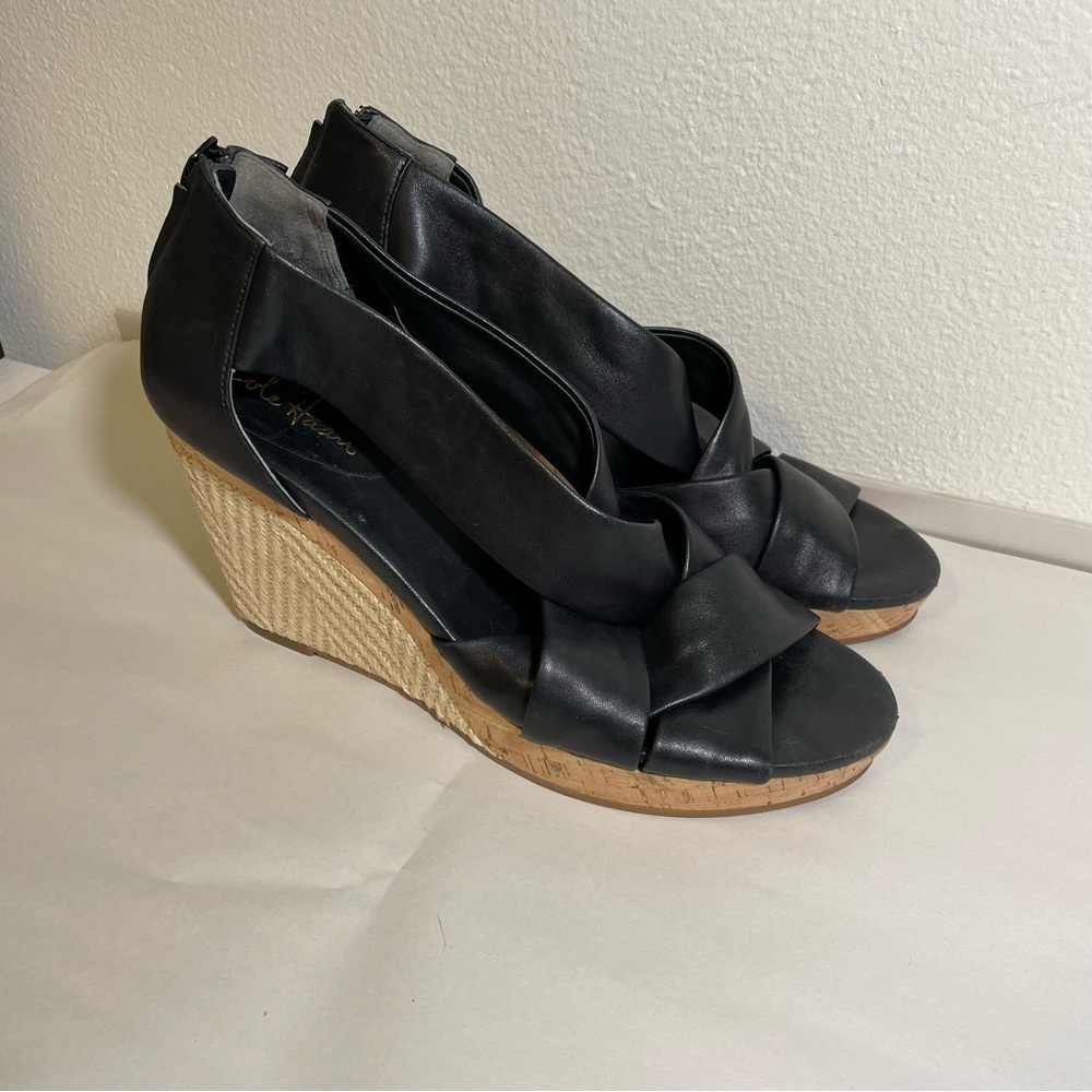 COLE HAAN Nike Air Delfina Espadrille Wedge Sandal